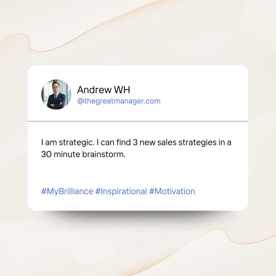 Your CV Shows What You Did. But Not What You’re Brilliant At